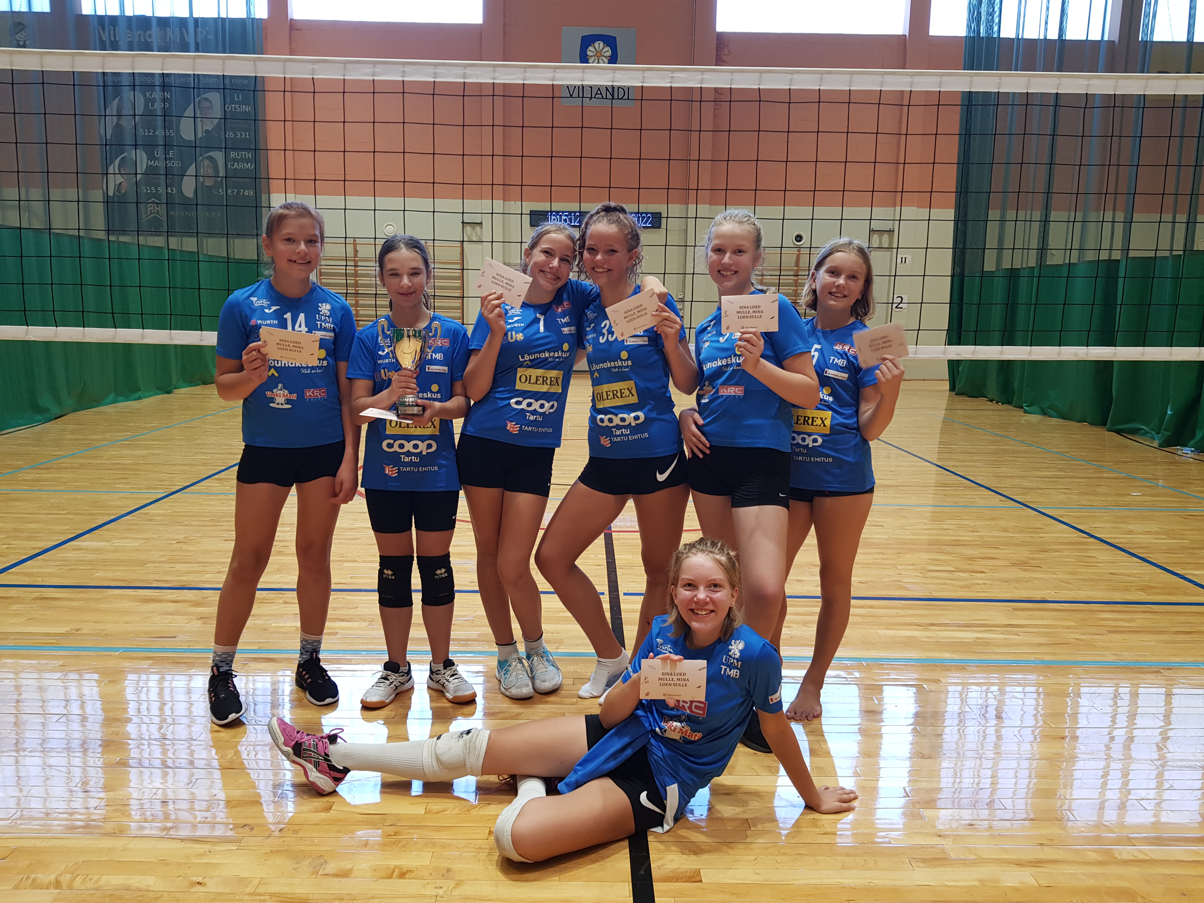 U-14 ja U-16  tüdrukud osalesid edukalt Viljandi Cup turniiril